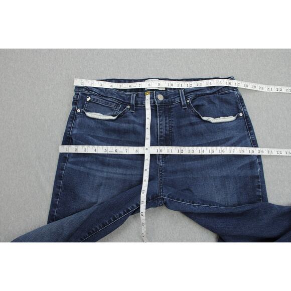 Levis Denizen Jeans Womens 16M (33 x 30) Blue Cotton Blend Mid Rise Skinny - Picture 7 of 9